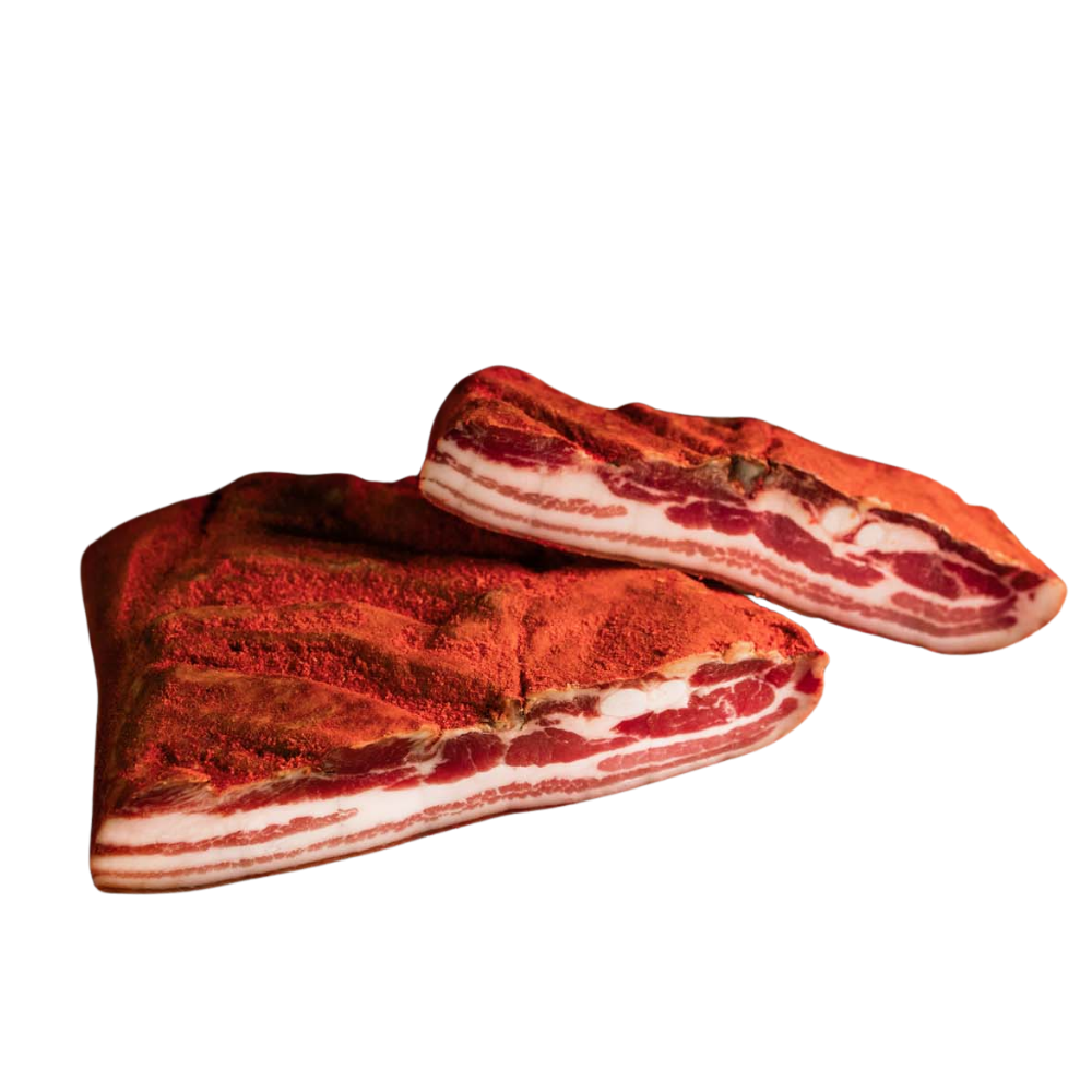 Pancetta stagionata Calabrese Orosila