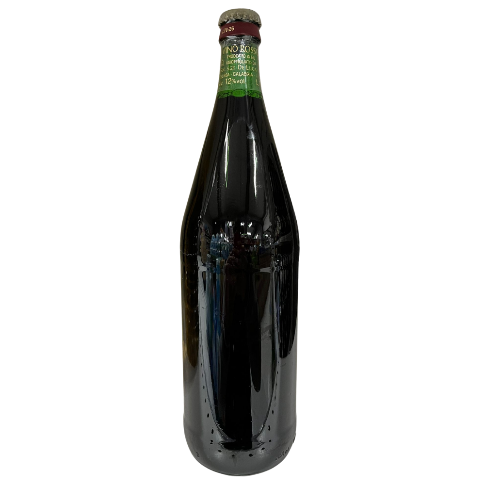 Vino Rosso in vetro Cantine De Luca 1lt