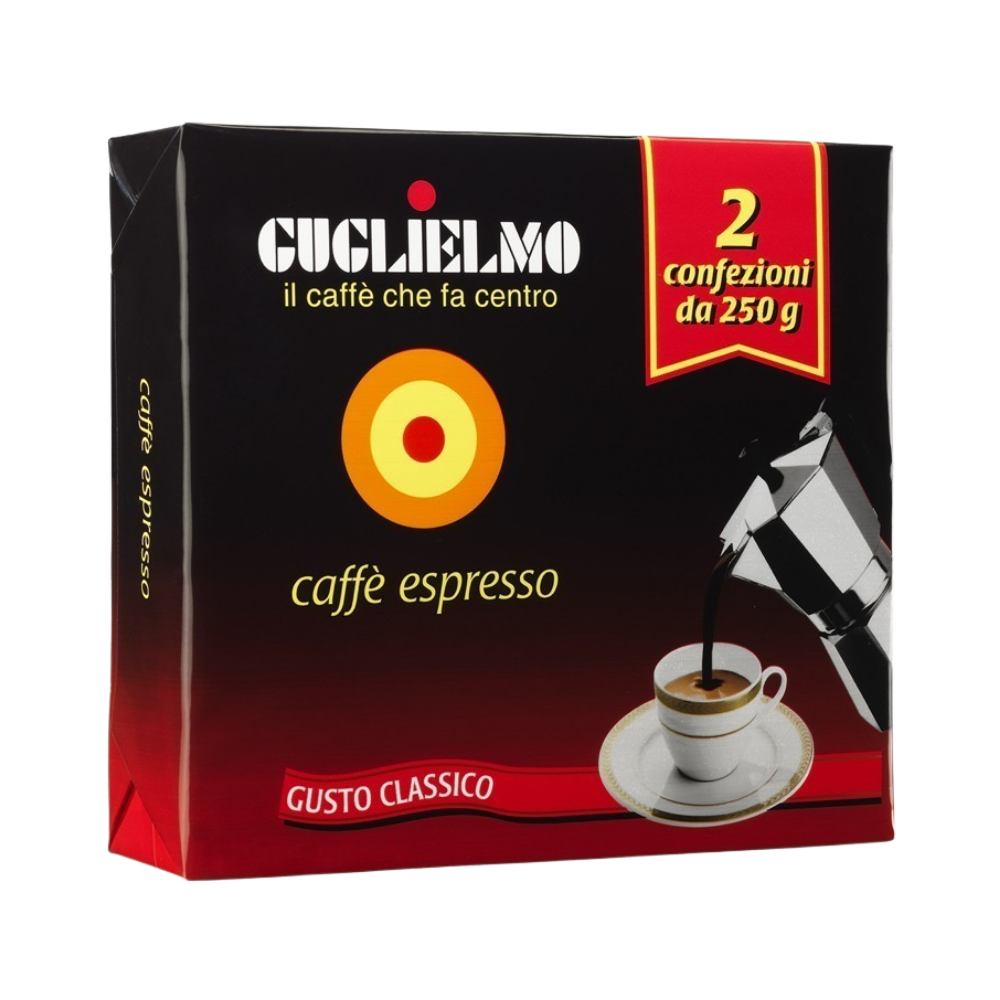 Guglielmo caffè espresso Bipack 250gr