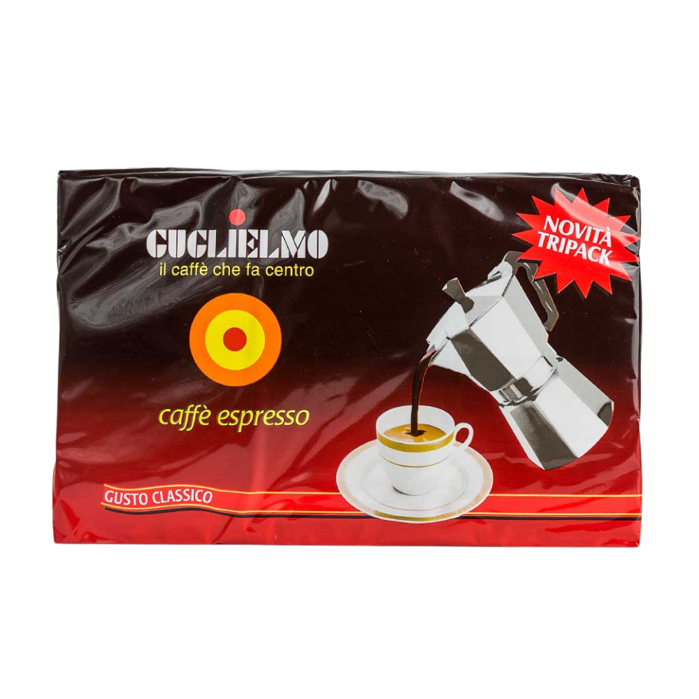 Guglielmo caffè espresso Tripack 250gr