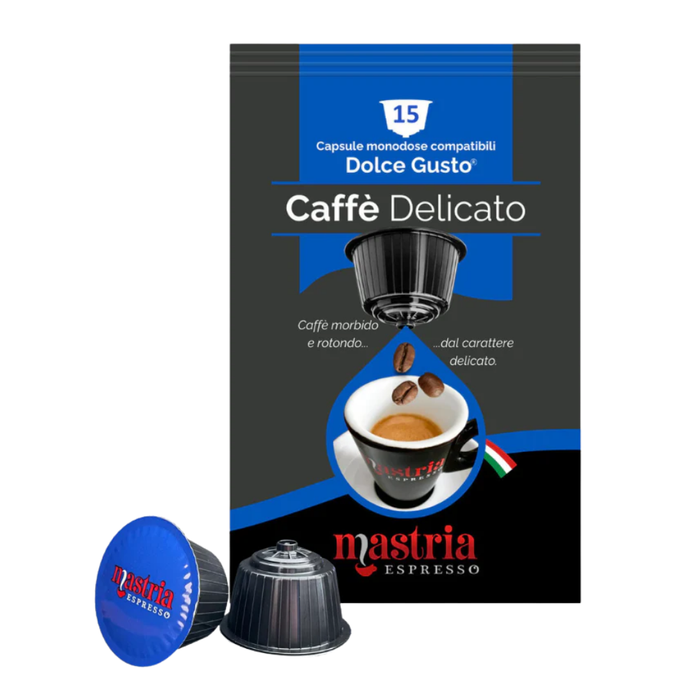 Mastria caffè capsule dolcegusto delicato