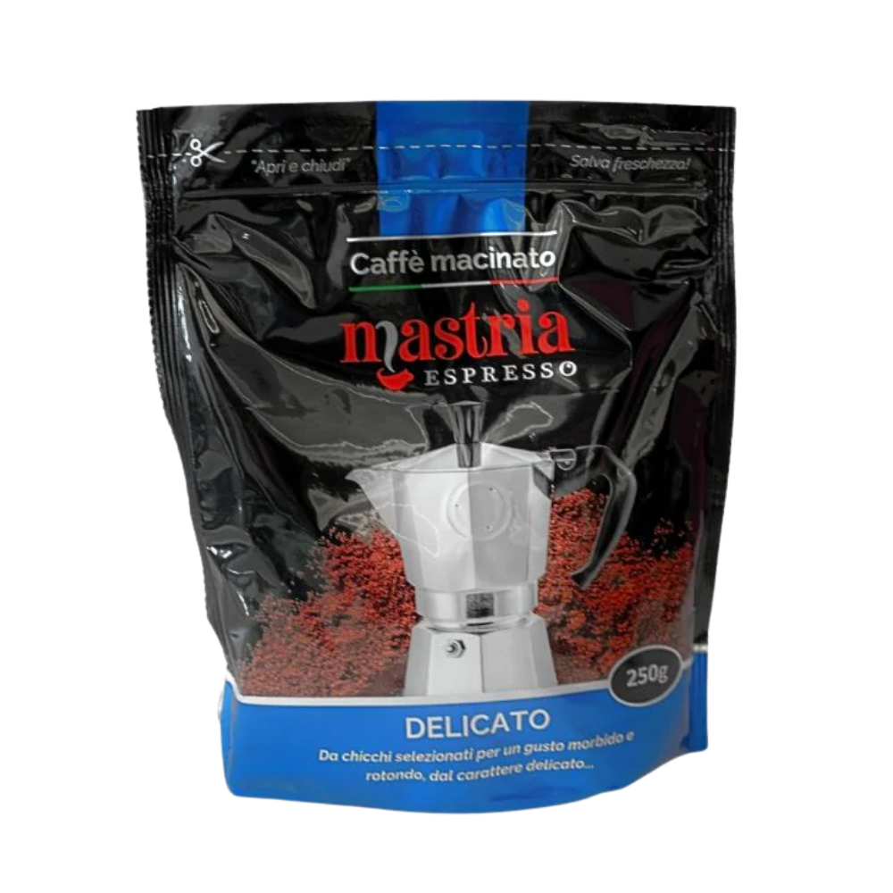 Mastria Espresso Delicato caffè macinato 250gr